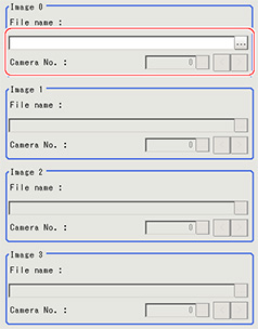 Image selection - "Image selection" area