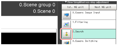 Main screen - Edit unit icon selection