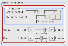 Model - Model Parameter Area Model - Model Parameter Area
