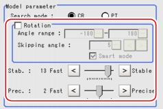 Model - Model Parameter Area Model - Model Parameter Area