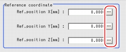 Reference Position - Reference Coordinate Area