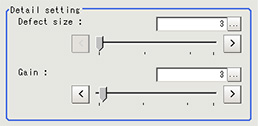 Striped pattern suppression+ - "Detail" area