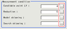 Measurement - "Measurement condition" area