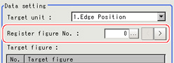Processing Unit Figure Setting - "Data setting" area