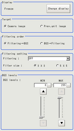 Filter param - "Detail" area Filter param - "Detail" area