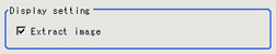 Region setting - "Display setting" area